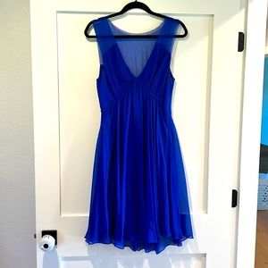 NWT Haute Hippie cobalt blue dress